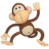 HAPPY DEALS ~ Inflatable Monkey | 1 PC | 27 Inch Inflate view 1