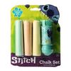 Disney Stitch Sidewalk Chalk & Holder 4-piece set view 1