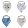 Copper Pearl Baby Bandana Drool Bibs for Drooling and Teething 4 Pack Gift Set Wizarding World view 1