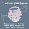 Copper Pearl Baby Bandana Drool Bibs for Drooling and Teething 4 Pack Gift Set Wizarding World view 2
