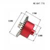 1/10 RC Upgrade Metal Front & Rear Differential Gear Sets for ARRMA for Granite for Senton for Kraron for Vorteks view 3