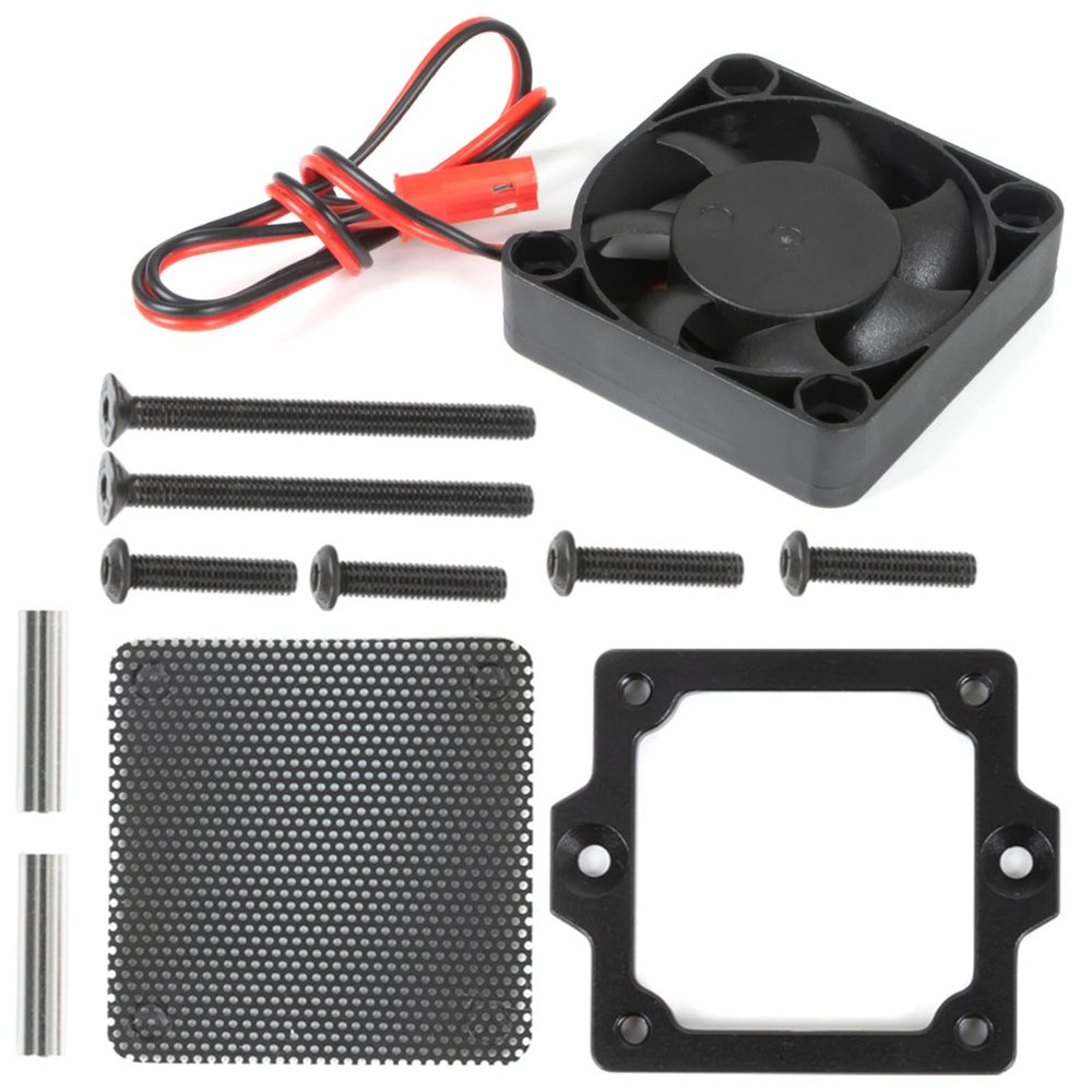 1/10 RC Car Upgrade ESC Cooling Fan Kit Part for TRAXXAS Trx4 Trx6 for Ford Repair Spare Part