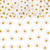 20PCS Daisy Cupcake Toppers Artificial 3D White Daisy Cake Toppers for Girls Birthday Cake Decors Baby Shower Flower Party White Daisy Confetti Table Decorations Supplies view 1
