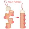 Accmor Formula Dispenser On The Go, 4 Layers Stackable Formula Container to Go, Non-Spill Portable Milk Powder Baby & Kids Snack Container, Pink view 3