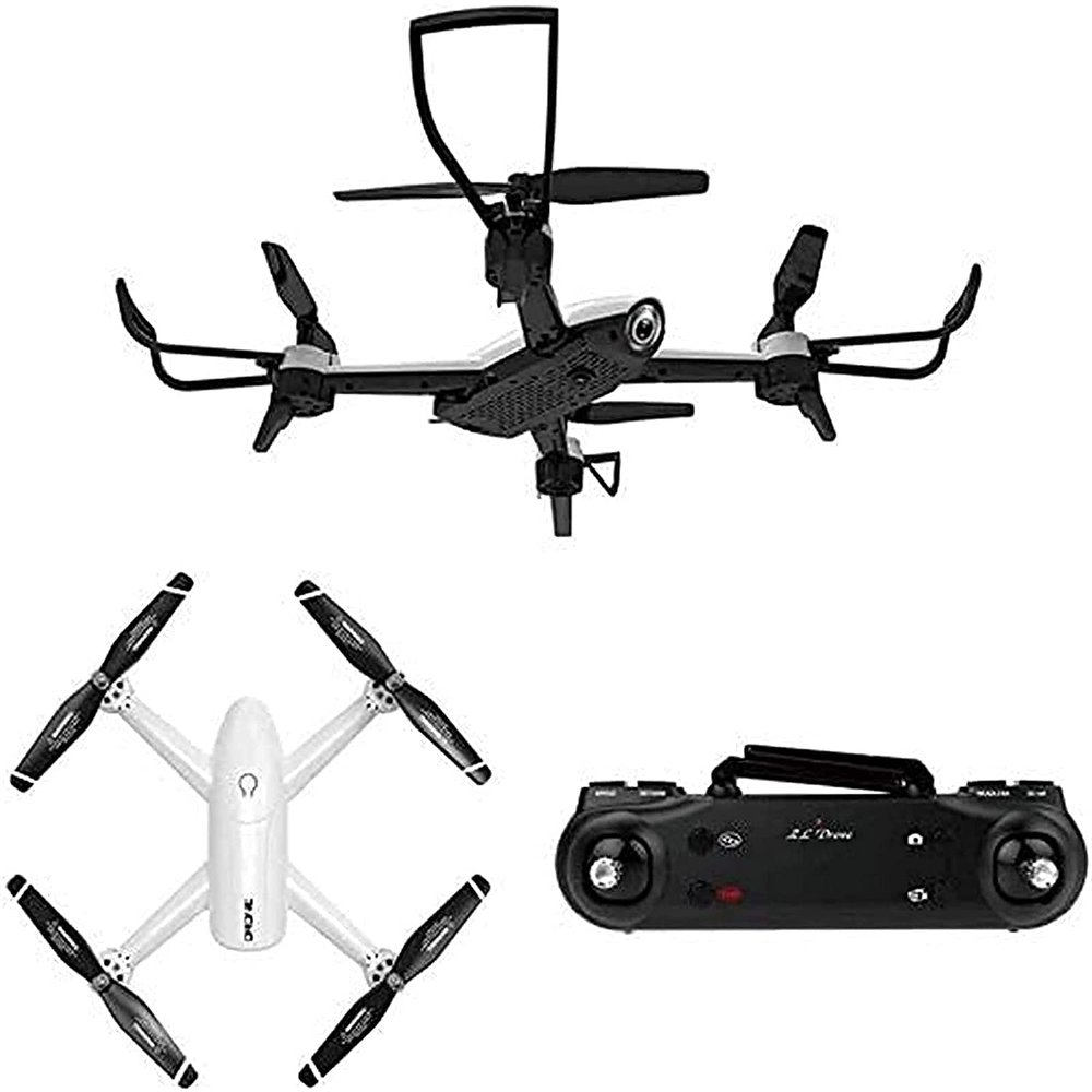 4K EIS Drone with UHD Camera for Adults Easy GPS Quadcopter for Beginner 5GHz FPV Transmission Auto Return Home with Gesture Photo Video Folding Body