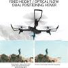 4K EIS Drone with UHD Camera for Adults Easy GPS Quadcopter for Beginner 5GHz FPV Transmission Auto Return Home with Gesture Photo Video Folding Body view 4
