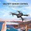 4K Foldable GPS Drone FPV HD Video Dual Camera Drone with Carrying Case Long Flight Time Auto Return Home White view 2