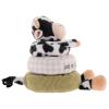 Stephen Joseph, Stacking and Nesting Plush, Stuffed Animal Baby Stacking Rings Learning Toy, Baby Sensory Developmental Toy Rattles, 4- Piece Set view 2
