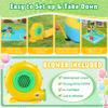 WHUBEFY Bounce House, Inflatable Bounce Castle with Blower for Kids 3-12,Kid Bounce House Blow up Outdoor/Indoor Bouncy House for Backyard with 2 Slides,Climbing Wall,Ball Pit,Jumping Area, Ball Pit view 3