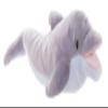 The Petting Zoo Dolphin Hand Puppet Stuffed Animal Plushie, Gifts for Kids, Puppetz Animals, Dolphin Interactive Puppets Plush Toy 19 Inches view 1
