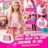 ULOVEME Kids Real Makeup Kit for Little Girls - Real, Non Toxic, Washable Make Up Toy - Umicorn Toys Gift for 3 4 5 6 7 8 9 10 12 Years Old Girls Birthday (Sequin Purse) view 3