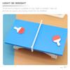 1 Set of Mini Basketball Hoop for Dollhouse, Mini Basketball Hoop Plastic Miniature Sports Figurines Miniature Sports Equipment for Dollhouse view 2