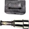 16" Handheld Collectible Marine Solid Brass Telescope Pirate Monocular Telescope | DOLLOND London Functional Vintage Nautical Antique Spyglass Telescope with Leather Case view 2