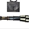 16" Handheld Collectible Marine Solid Brass Telescope Pirate Monocular Telescope | DOLLOND London Functional Vintage Nautical Antique Spyglass Telescope with Leather Case view 4