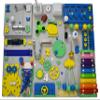 Montessori toy Busy Board 1 year old Christmas toddler gift for 1st Birthday Sensory board autism personalized baby boy activity board view 1