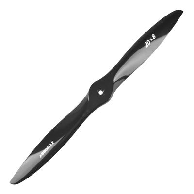 NOBRIM Carbon Fiber Propeller 18 Inch/ 19 Inch/ 20 Inch/ 22 Inch/ 23 Inch/ 24 Inch/ 27 Inch/ 28 Inch 2-Blade Carbon Fiber RC Airplane Propeller Prop for Gas Fixed-Wing RC Planes Airplanes (20x8)