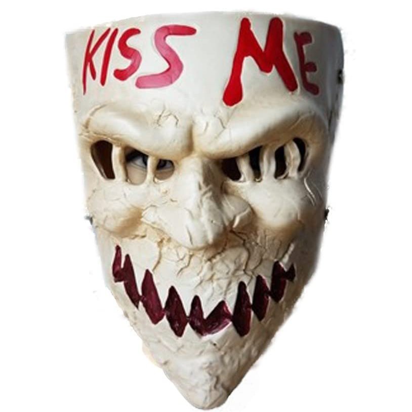 Devon's Home The Purge Election Year Kiss Me Mask Resin Halloween Horror Prop