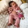 Zero Pam Reborn Baby Dolls Silicone Full Body Girl 20 Inch Waterproof Anatomically Correct Baby Doll That Look Real Silicone Reborn Babies Realistic Baby Doll for Girls Birthday view 2