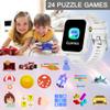 AIWIEP Kids Smart Watch with 24 Games Kids Watches Touch Screen Music Player Camera Alarm Clock Calculator Flashlight Stopwatch 12/24 hr Toys for Kid Gift for Girls 3-12 Year Old view 3