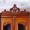 1:12 Scale Luxury French Style Miniature Dollhouse Bookcase Book Cabinet view 2