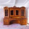 1:12 Scale Luxury French Style Miniature Dollhouse Bookcase Book Cabinet view 3