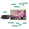 Escape Room Props Magnet Sensors Magnetic Switch with Programmable Controller&Audio for Exit Room Game view 3