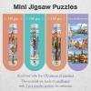 MISITU Small Jigsaw Puzzles for Adults Mini Puzzles 150 Pieces Small Puzzles Micro Piece Travel Challenging Difficult Puzzles Rotenberg Hanseatic Lubeck Venice Puzzle 3 Pack, 6 x 4 inch view 2