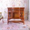 1:12 Scale Miniature Dollhouse Sideboard Side Cabinet Exquisite Craftsmanship view 2