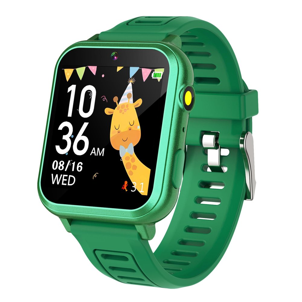 AIWIEP Kids Smart Watch with 24 Games Touch Screen Music Player Camera Alarm Clock Calculator Flashlight Stopwatch 12/24 hr Toys for Kids Gift for Girls 3-12 Year Old