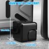 Infinity Gear Fidget Cube Spinner for Kid Adult, Transformable Spinning Top Metallic Fidget Toys for Anti-Anxiety Stress Relief Autism ADHD, 2-in-1 Cube Focus Toy for Desktop Office Classroom Black view 3