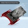 VXL-3s ESC Cooling Fan and Motor Cooling Dual Fan Set Fit for 1/10 Traxxas Slash 44 VXL Rustler 4X4 Stampede 4X4 Hoss 44 Velineon VXL-3s, Red view 3