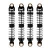 INJORA 59MM Shocks Long Threaded Shock Absorber Oil Damper for TRX4M TRX4MT 1/18 RC Crawler Upgrade (Black) view 1