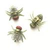 Cooplay 30pcs Fake Green Fly Flies Bug Plastic Mock Insects Reptile Joke Toys Prank Scary Trick Tricky Brains for Halloween Party view 1