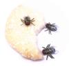 Cooplay 30pcs Fake Green Fly Flies Bug Plastic Mock Insects Reptile Joke Toys Prank Scary Trick Tricky Brains for Halloween Party view 3