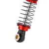 INJORA 59MM Shocks Long Threaded Shock Absorber Oil Damper for TRX4M TRX4MT 1/18 RC Crawler Upgrade (Red) view 4
