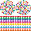 Lenwen 200 Pcs Brain Stress Ball Bulk Christmas Squeeze Mini Brain Shaped Toy 1.57 Inch PU Hand Pressure Ball for Teens Adults Release Stress Improving Grip Strength Recognition Prop, 10 Colors view 1