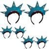 LUOZZY 6Pcs 4th of July Headband Crown Statue of Liberty Headband Patriotic Hairband Photo Props Independence Day Halloween Party Cosplay Party Supplies view 1
