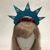 LUOZZY 6Pcs 4th of July Headband Crown Statue of Liberty Headband Patriotic Hairband Photo Props Independence Day Halloween Party Cosplay Party Supplies view 3