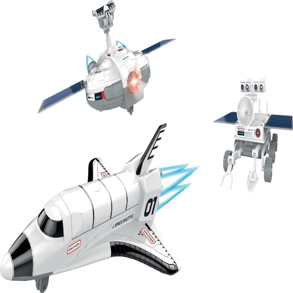 Creathek Solar 3-in-1 Spaceshuttle Construction Set