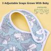 Benoxine Waterproof Baby Bibs for Boys & Girls Soft and Absorbent Bandana Drool Bibs Set for Infant Newborn 0-12 Months view 3