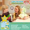Cuddle Barn - Mother Goose Read-Along (Sage) | Animated Bird Plush with Mouth Movement Recites 7 Nursery Rhymes, Comes with Board Book, 14 inches view 3