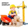 2pcs Engineering Safety Helmet Toys Boys Children Construction Birthday Party Supplies Hard Construction Hats Kids Party Hats Hardhat Plastic Yellow view 4