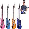 Rock Inflatable Mini Guitars (23 Inches) Vinyl. Perfect Party Favor, DJ Dance 80s Rocker (4) view 2