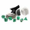 Reaper Miniatures REM19062 Pizza Dungeon Dual Dice Teal & White view 1