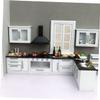 1set Mini House Kitchen Dollhouse Furniture Model Accessories for Interior Decoration for DIY Crafts and Miniature Home Decor view 3