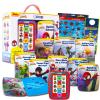 Spidey and His Amazing Friends Me Reader Electronic Reader 8 Book Bundle - Spidey Books for Toddlers, Babies Featuring Spiderman, Miles Morales, and More with Stickers | Marvel Spiderman Learning Toys view 1