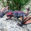 8" Dragon Toy Figure, Realistic Plastic Ancient Mythological Fire Creature Model Decoration Collector Figurine for Kids, Adults view 3