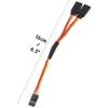 5Pcs 150mm Y Type Extended Line Extension Cable for Futaba Jr Y Harness Servo Extension Professional Processed view 4