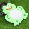 Toyvian Baby Bath Mirror Toy 7X7 Inch Unbreakable Foam Mirror for Kids Toddler Shower Bath Time Educational Coordination view 2
