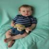 iCradle Lifelike Reborn Baby Dolls Boy-28 Inch Realistic Reborn Toddler Doll Blue Eyes Weighted Silicone Toddler Dolls view 3